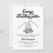 キャンプバチェロレッテ 招待状 (正面)