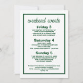 キャンプバチェロレッテ 招待状 (裏面)