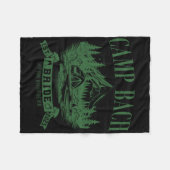 キャンプバッハ花嫁ハイキングキャンプバチェロレッテ フリースブランケット (正面(横))