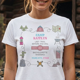 キャンプバッハ・ワイルダネス・バチェラー・パーティー Tシャツ