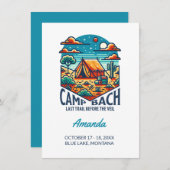 キャンプバッハ 招待状 (正面/裏面)