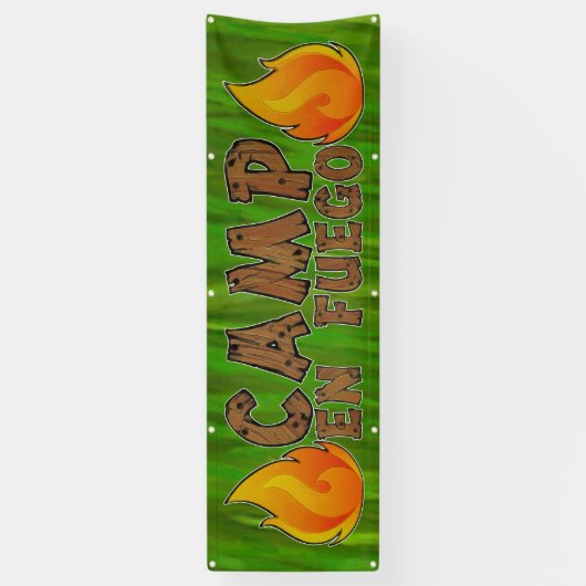 キャンプバナー 横断幕 (縦)