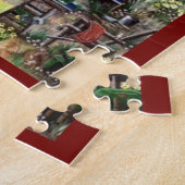 キャンプパズルレッド ジグソーパズル (側面)