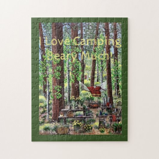 キャンプパズル ジグソーパズル (縦)