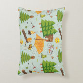 キャンプパターン アクセントクッション (正面(垂直))