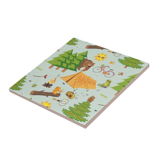 キャンプパターン タイル (側面)