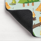 キャンプパターン マウスパッド (コーナー)