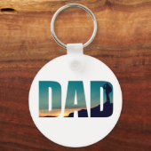 キャンプパパ キーホルダー (正面)