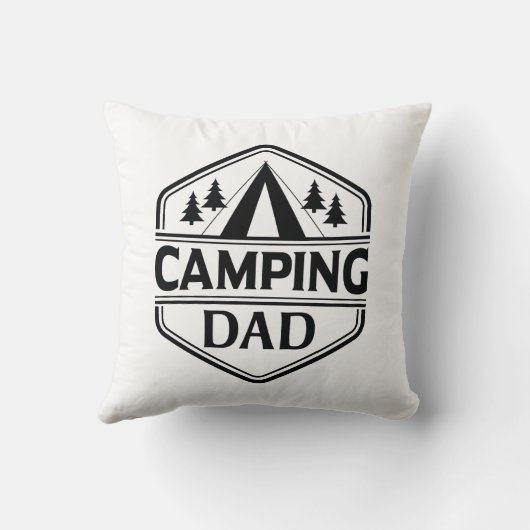 キャンプパパ クッション (裏面)