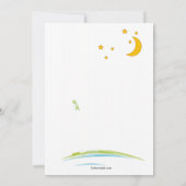 キャンプパーティの招待状 招待状 (裏面)