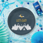 キャンプパーティープレート/ラウンド ペーパープレート (パーティー)