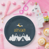 キャンプパーティープレート/ラウンド ペーパープレート (パーティー)