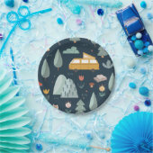 キャンプパーティー紙プレート ペーパープレート (パーティー)