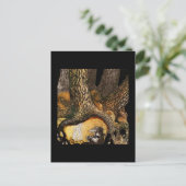 キャンプファイアでトロール ポストカード (スタンド正面)