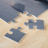 キャンプファイアのまわりににクリスマス ジグソーパズル (側面)