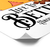 キャンプファイアのまわりにの方が人生だ ポスター (角)