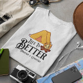 キャンプファイアのまわりにの方が人生だ Tシャツ