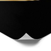 キャンプファイアのゴールデンドッグ ポスター (角)