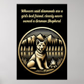 キャンプファイアのゴールデンドッグ ポスター (正面)