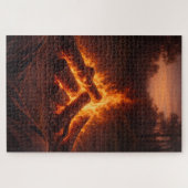 キャンプファイアの想い出 | Fireside Art パズル (横)