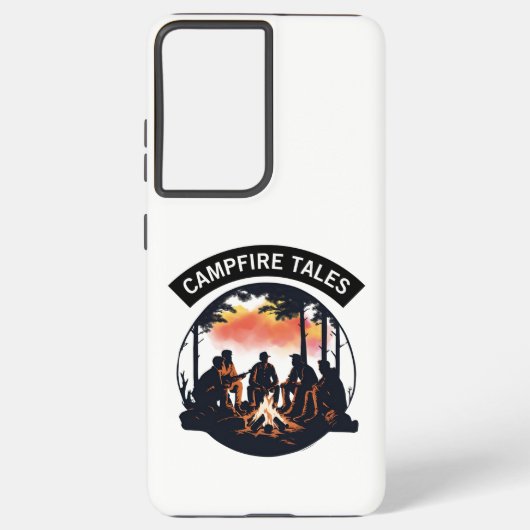 キャンプファイアの物語 SAMSUNG GALAXYケース (裏面)