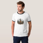 キャンプファイアの物語 Tシャツ (正面フル)