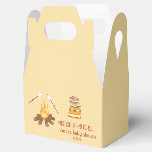 キャンプファイアの赤ちゃん感謝していのシャワーを浴びるボックス フェイバーボックス (オープン)