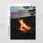 キャンプファイアアットサンセット ポストカード (正面/裏面)