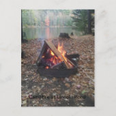 キャンプファイアアットリンカーン池 ポストカード (正面)