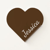 キャンプファイアズモアトーストマーシュマロサマーキャンプ ノートブック (裏面)