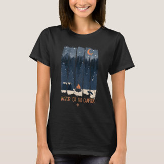 キャンプファイアハッピーキャンパーのマスターサマーカム Tシャツ