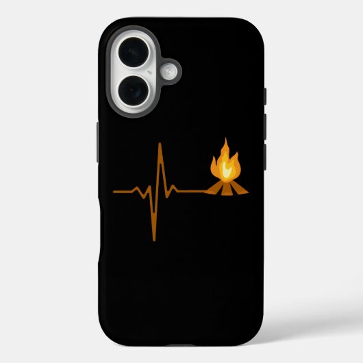 キャンプファイアハートビートキャンプ Case-Mate iPhoneケース (裏面)