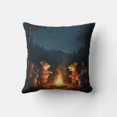 キャンプファイアパーティー動物 クッション (裏面)