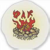 キャンプファイアビニールシール シール (正面)