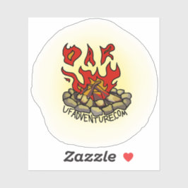 キャンプファイアビニールシール シール