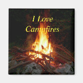 キャンプファイアマグネット マグネット (正面)