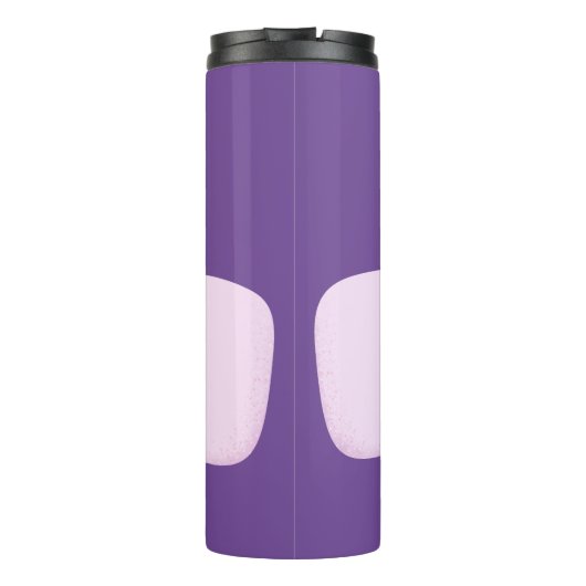 キャンプファイアマンガの可愛いピンクのマシュマロ タンブラー (裏面)