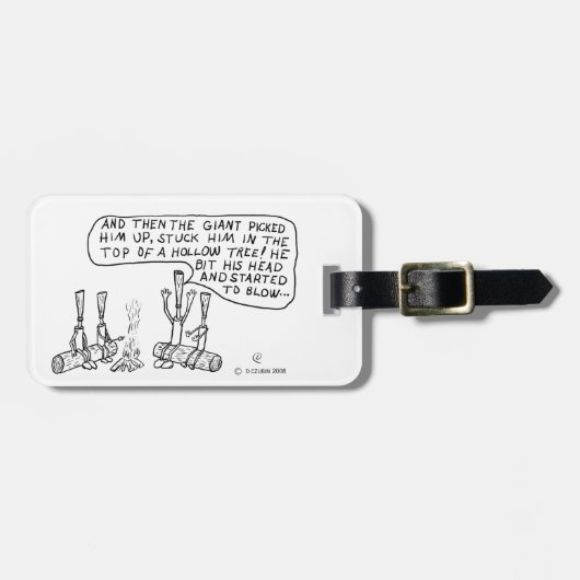 キャンプファイアリーズ ラゲッジタグ (正面横)