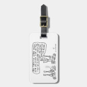 キャンプファイアリーズ ラゲッジタグ (正面縦)