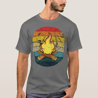 キャンプファイアレトロヴィンテージ1 Tシャツ