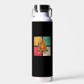 キャンプファイアレトロヴィンテージ ウォーターボトル (正面)