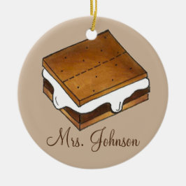 キャンプファイアーズモーレス先生感謝ギフト セラミックオーナメント