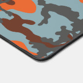 キャンプファイア迷彩柄軍隊カモフラージュ軍隊 デスクマット (コーナー)