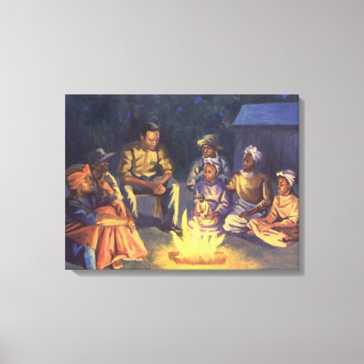 キャンプファイア2003年 キャンバスプリント (正面)