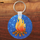 キャンプファイア キーホルダー (正面)