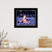 キャンプファイア ポスター (キッチン)