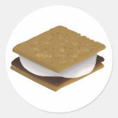 キャンプファイアSムーア ラウンドシール (正面)