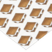 キャンプファイアS'moresチョコレートマシュマロSmore テーブルクロス (アングル)