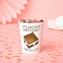 キャンプファイアS'mores Marshmallow Smores誕生日パーティー