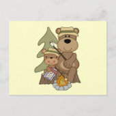 キャンプファイアTシャツとギフト ポストカード (正面)